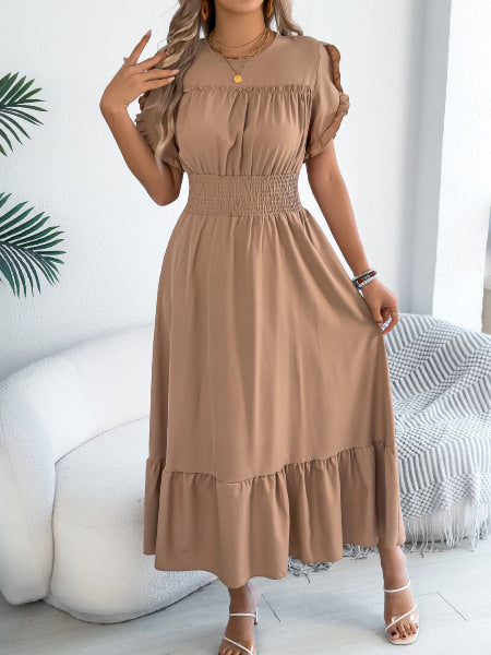 Robe cocktail bohème chic