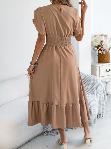 Robe cocktail bohème chic