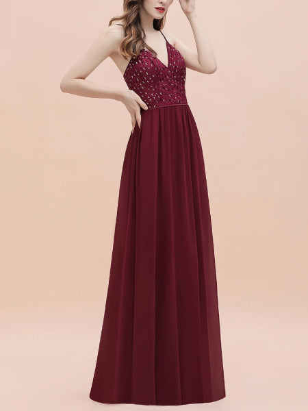 Robe cocktail mariage bordeaux