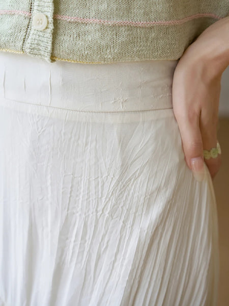 détails jupe longue mariage champêtre