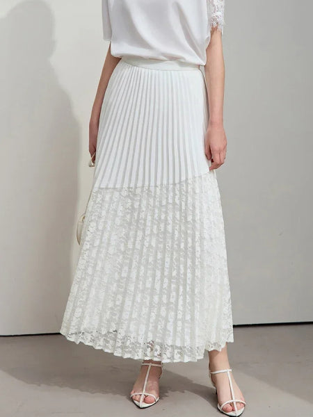 jupe longue plissée mariage