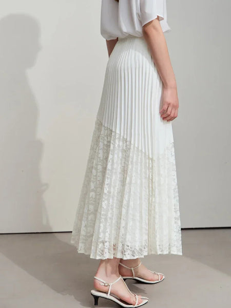 jupe longue plissée mariage