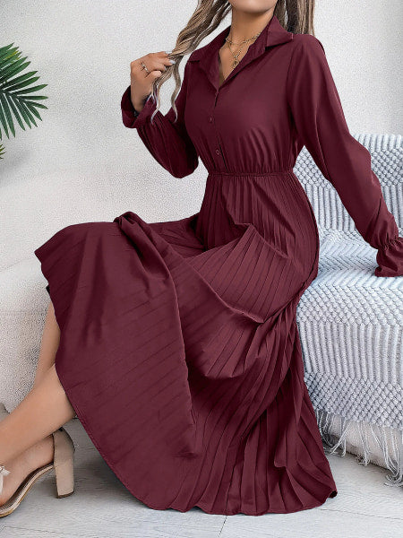 robe cocktail mi longue fluide