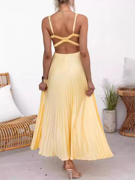 Robe cocktail dos nu