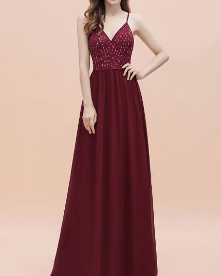 Robe cocktail mariage bordeaux